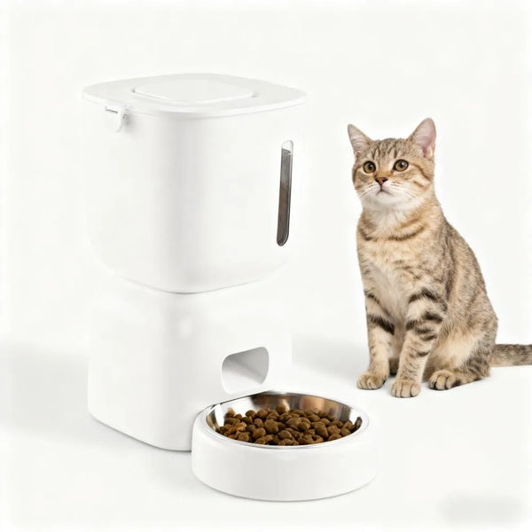 Smart Dual-Power Auto Pet Feeder